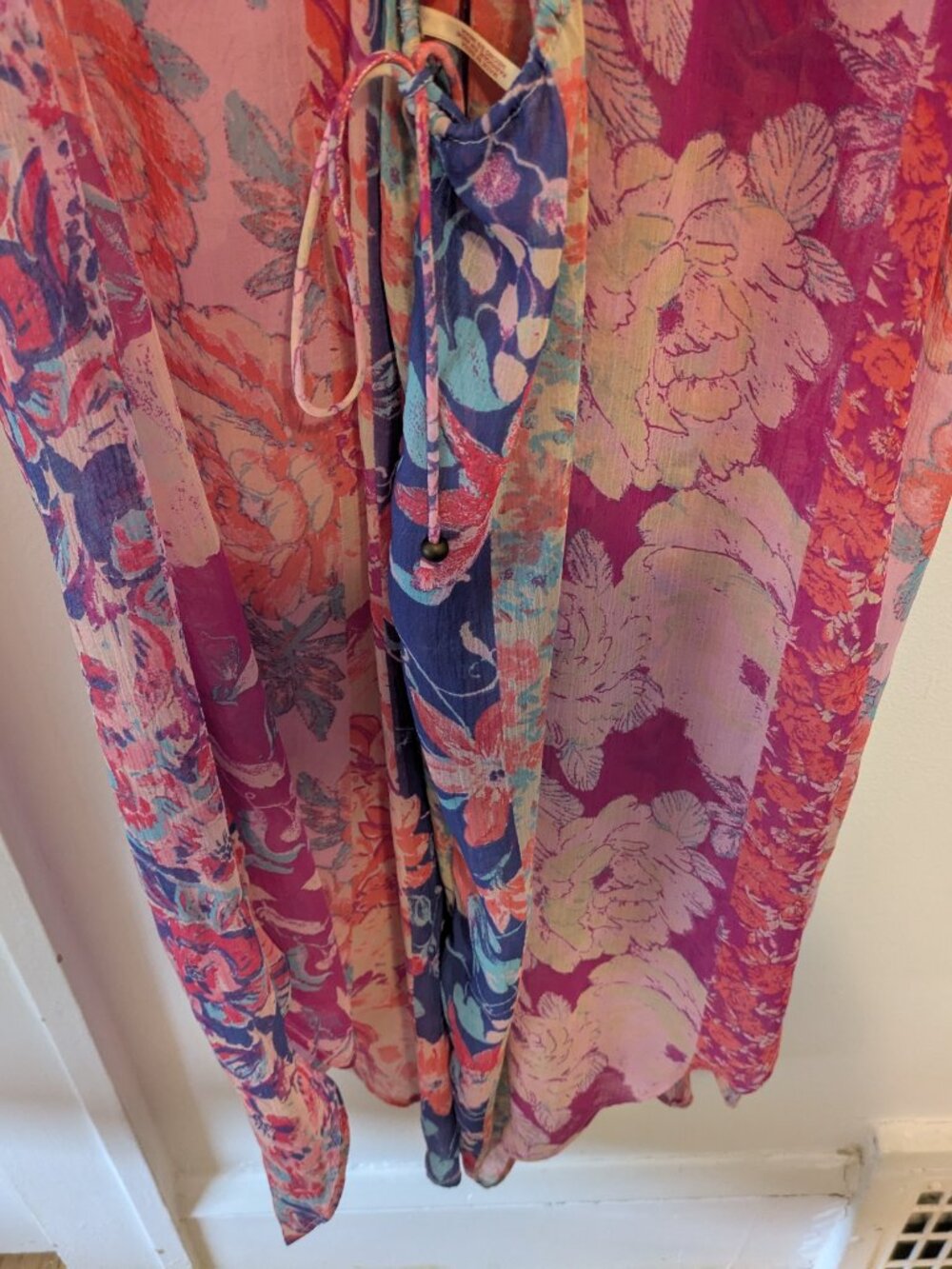 Free People Pink All The Pretty Things Tunic Slip Dress - Picture 11 of 16